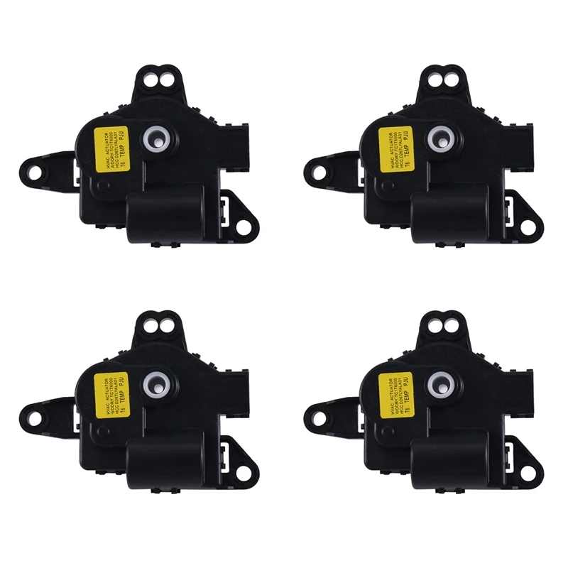 

4X Car Heater Temperature AC Blend Door Motor HVAC Actuator For Ford PX Ranger BT50