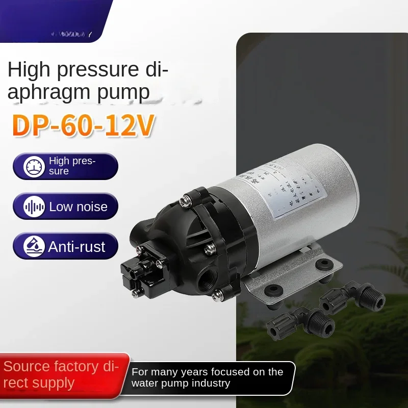 High pressure diaphragm pump Automatic washing water pump DP-60motor Reliable quality Diaphragm pump High pressure and low noise