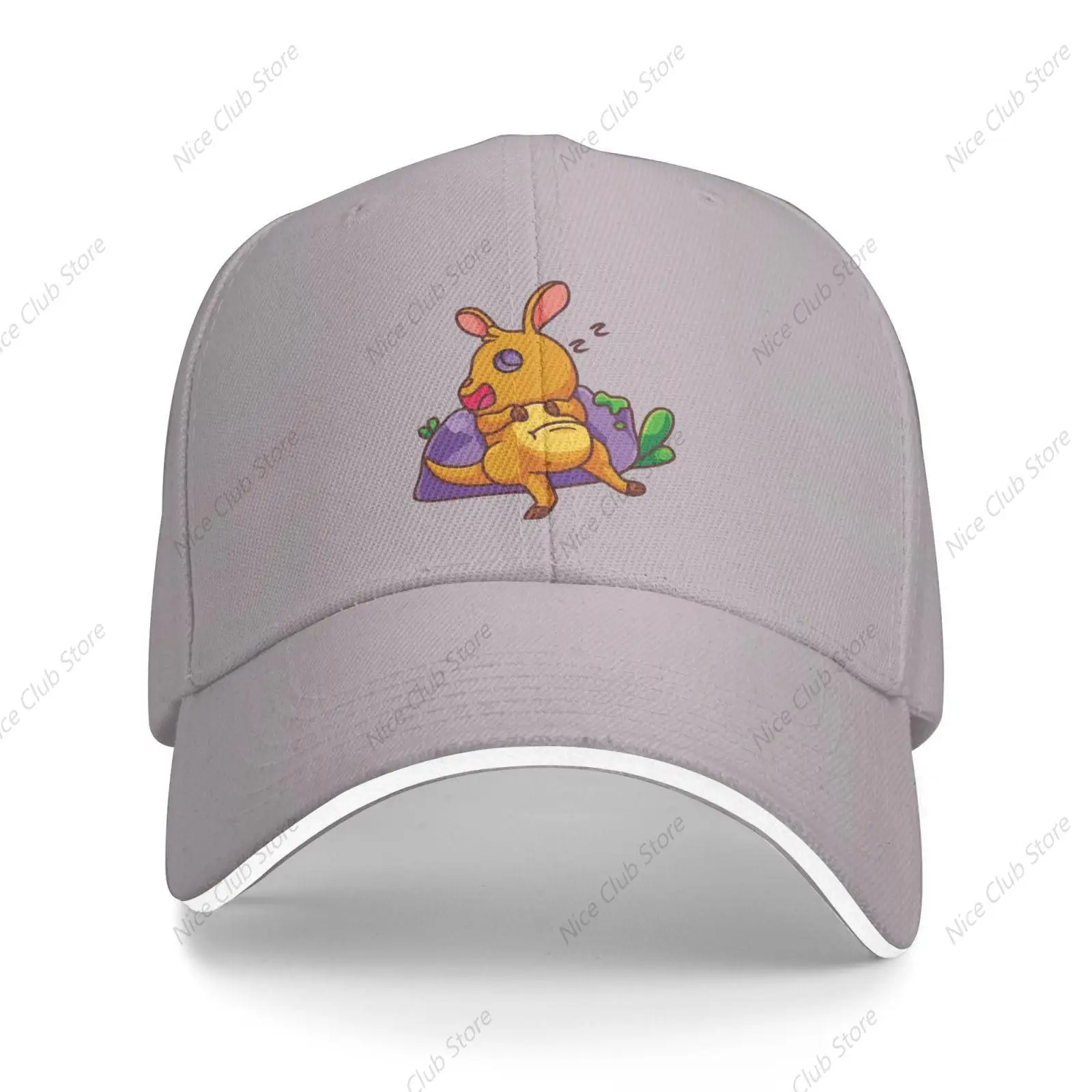 Sleeping Kangaroo Baseball Cap Women Men Hats Adjustable Truckers Sun Hat Golf Caps