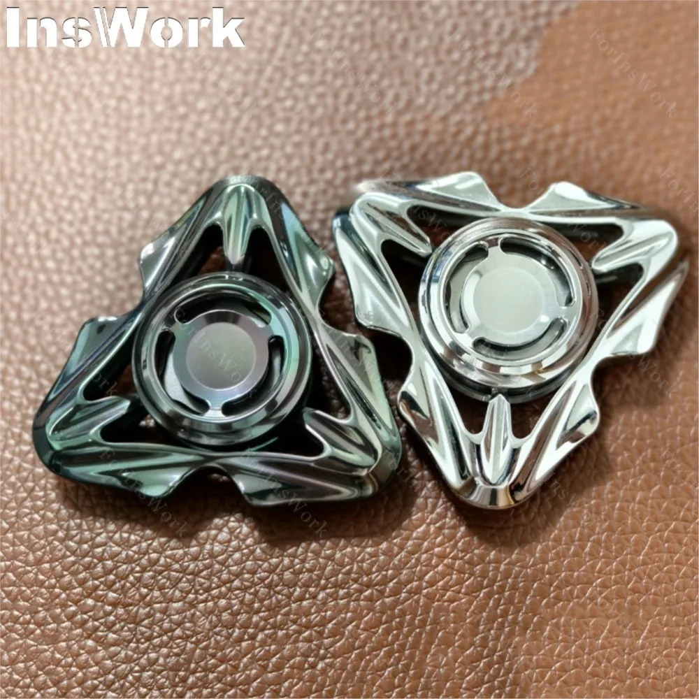 DOMedc Fidget Spinner métal Fidget jouet peut contenir 6 pièces de perles de 6mm EDC Gadgets anti-stress