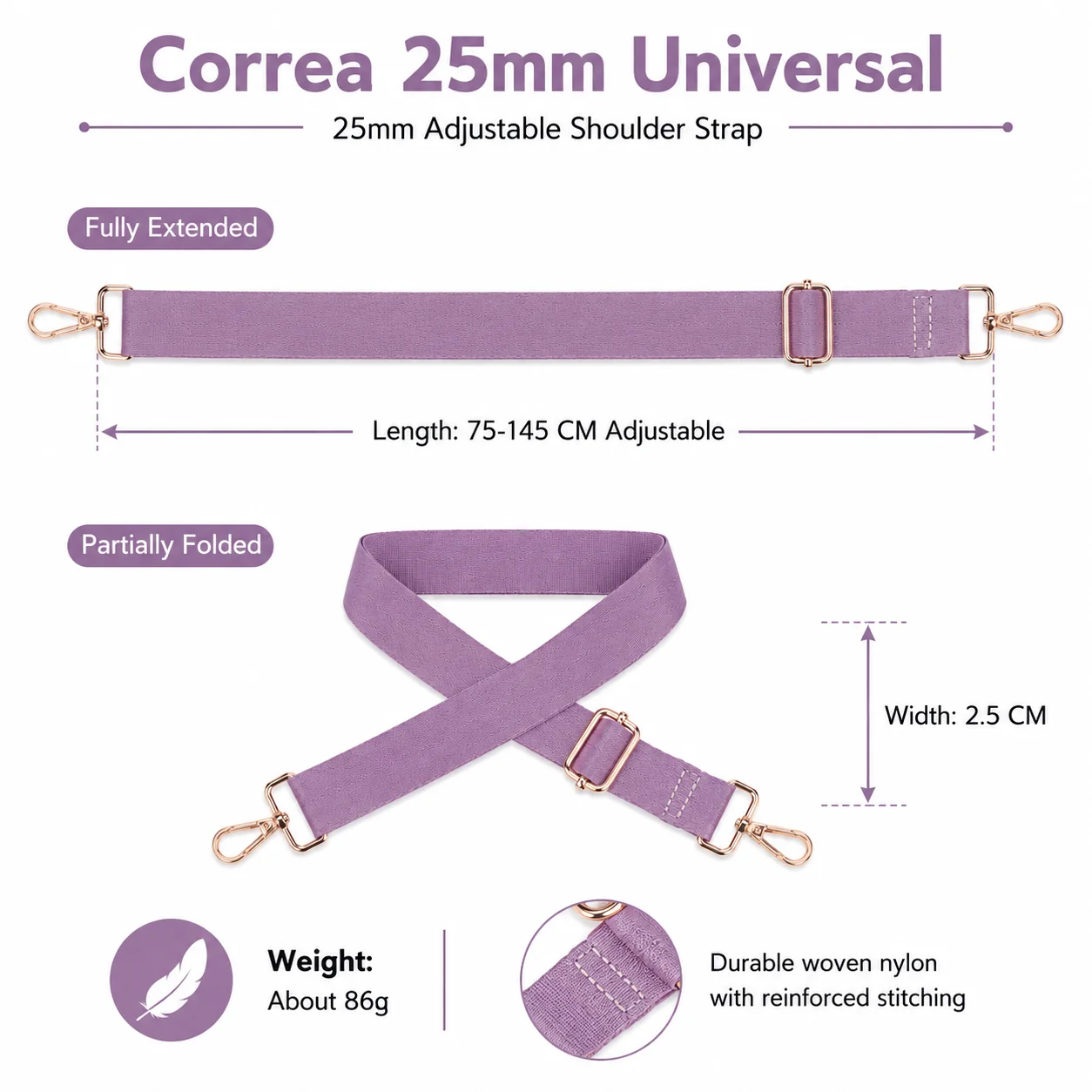 Replacement Strap for Handbags