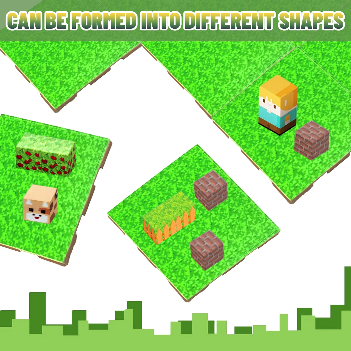 Placa Base magnética, bloque de construcción para niños de 6 años +, rompecabezas para niños y niñas, juguetes magnéticos, inspiración intelectual, 1/2/4/10 Uds.