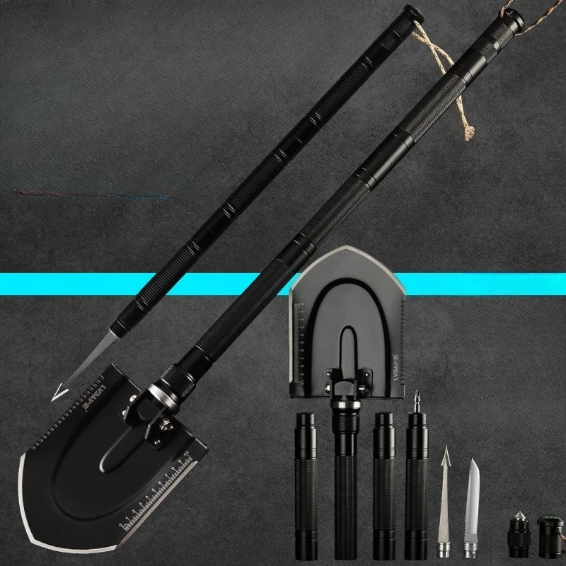 Gardening Shovel Camping Outdoors Sapper Spade Travel Survival Multipurpose Shovels Multifunctional Garden Bonsai Hand Shovel