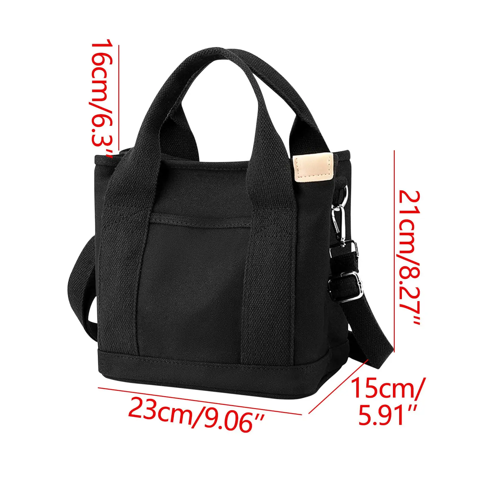 Women\'S Large Canvas Tote Shoulder Bag New Storage Bag Multi-Pocket Handbag Shopping Bag Reusable Tote Bag For Beach Travel