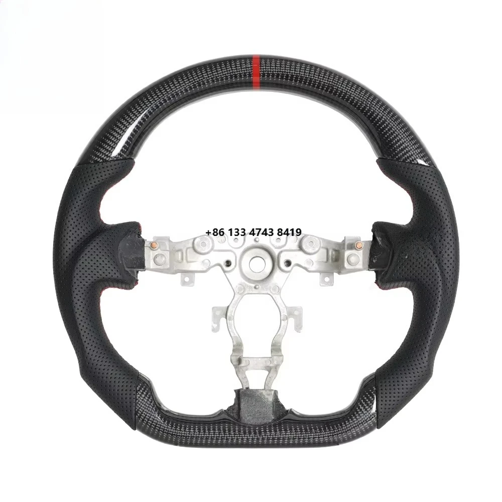 

stock genuine carbon fiber steering wheels, suitable for 370z steering wheels 2009-2020 or water-immersed carbon fiber