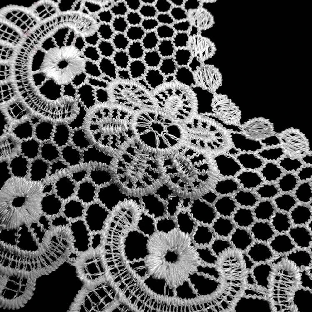 Craft Flower DIY Collar Neckline Lace Embroidery Garment Accessories Apparel Sewing Fabric