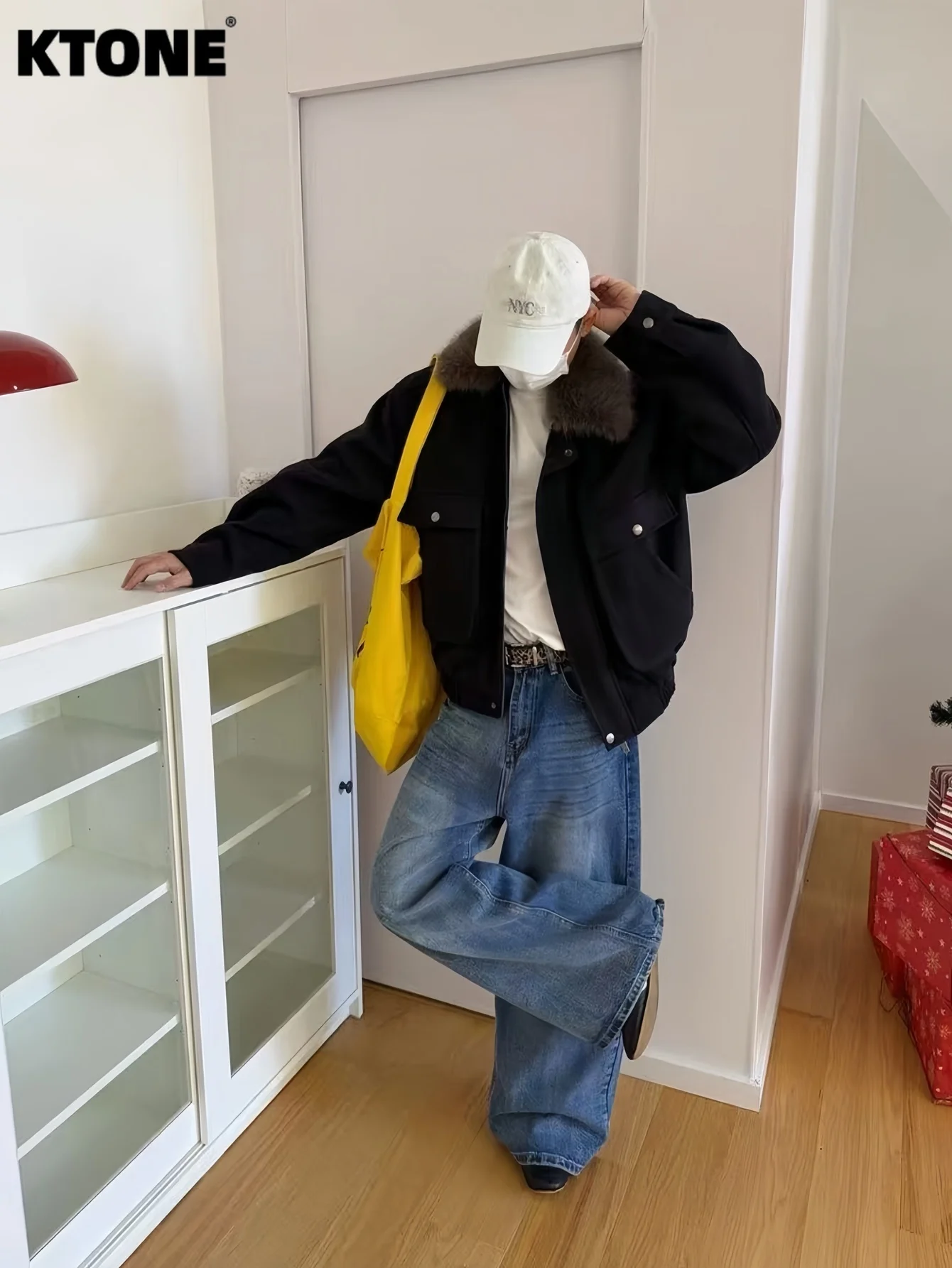 Y2K Jeans Men's Blu…