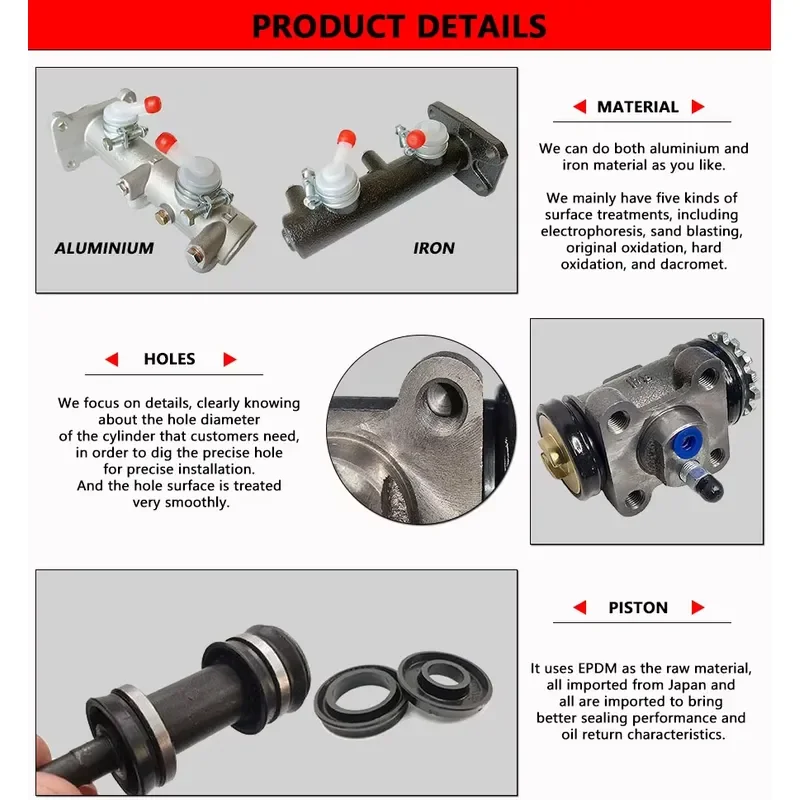 GDST Wholesale Price Auto Spare Parts Iron Hydraulic Brake Pump 50DH-618100 50DH618100 Forklift Master Brake Pump for Hangcha