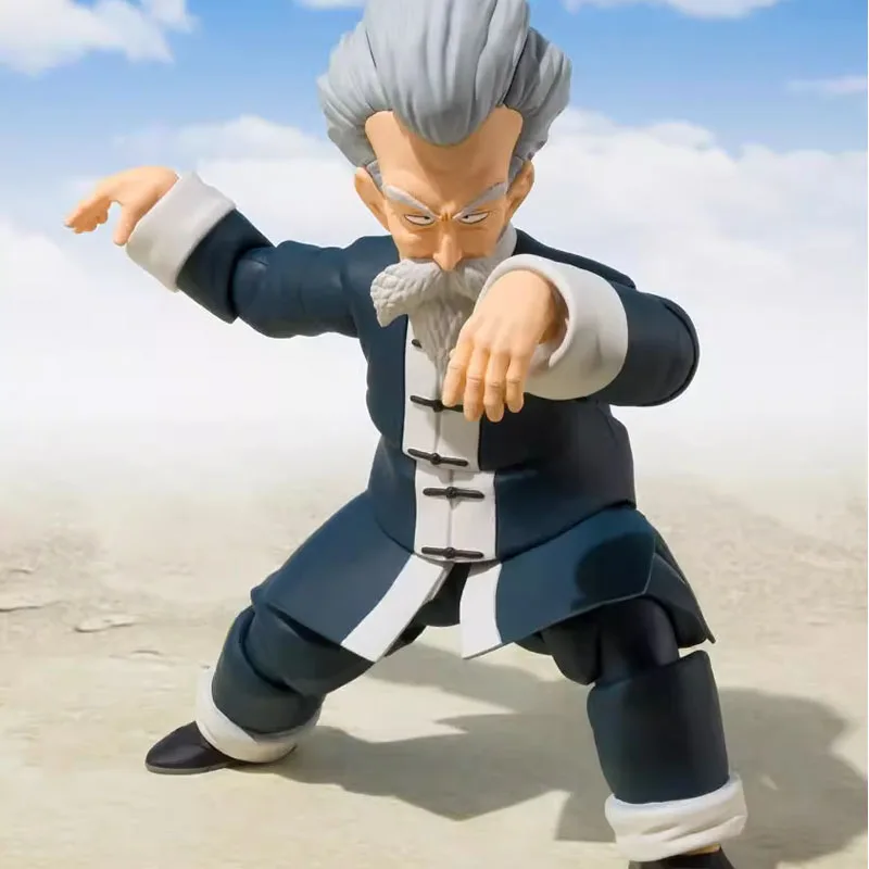 Bandai Echt SHF Dragon Ball JUCKIE-CHUN Kame Sennin Anime Action Figure Collectible Model Speelgoed Ornamenten Gift Kinderen Kids