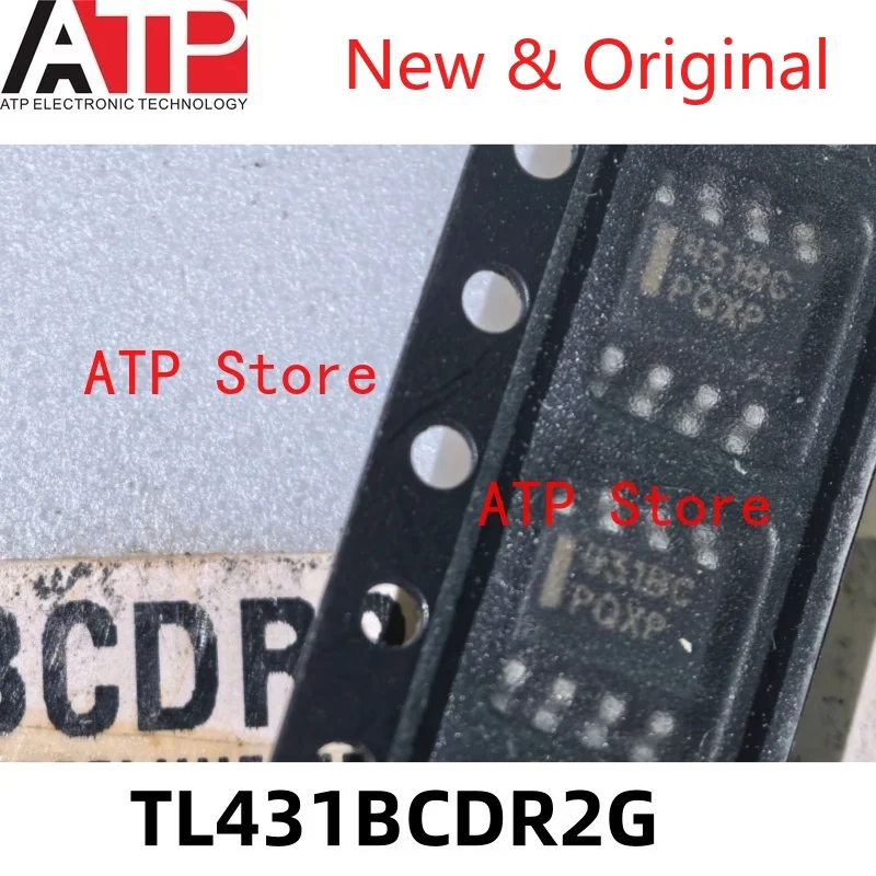 10PCS TL431BCDR2G 431BC SOP-8 TL431B Original spot inventory