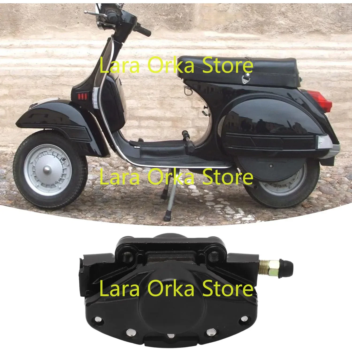 

Disc Brake Caliper 58573R Motorcycle Front Brake Hydraulic Caliper Replacement for Vespa PX 125 PX 150 PX 200