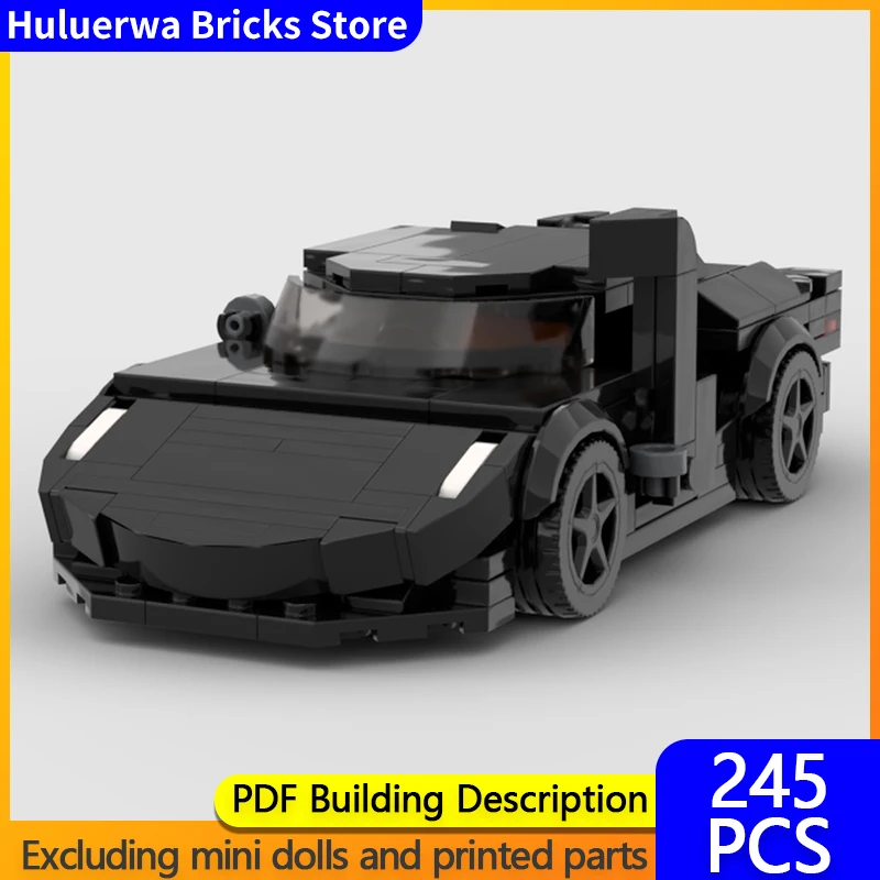 

Speed Racing Car Model MOC Building Bricks Jesko Abslout Hypercar Modular Technology Children Holiday Gifts Assemble Toys Suit