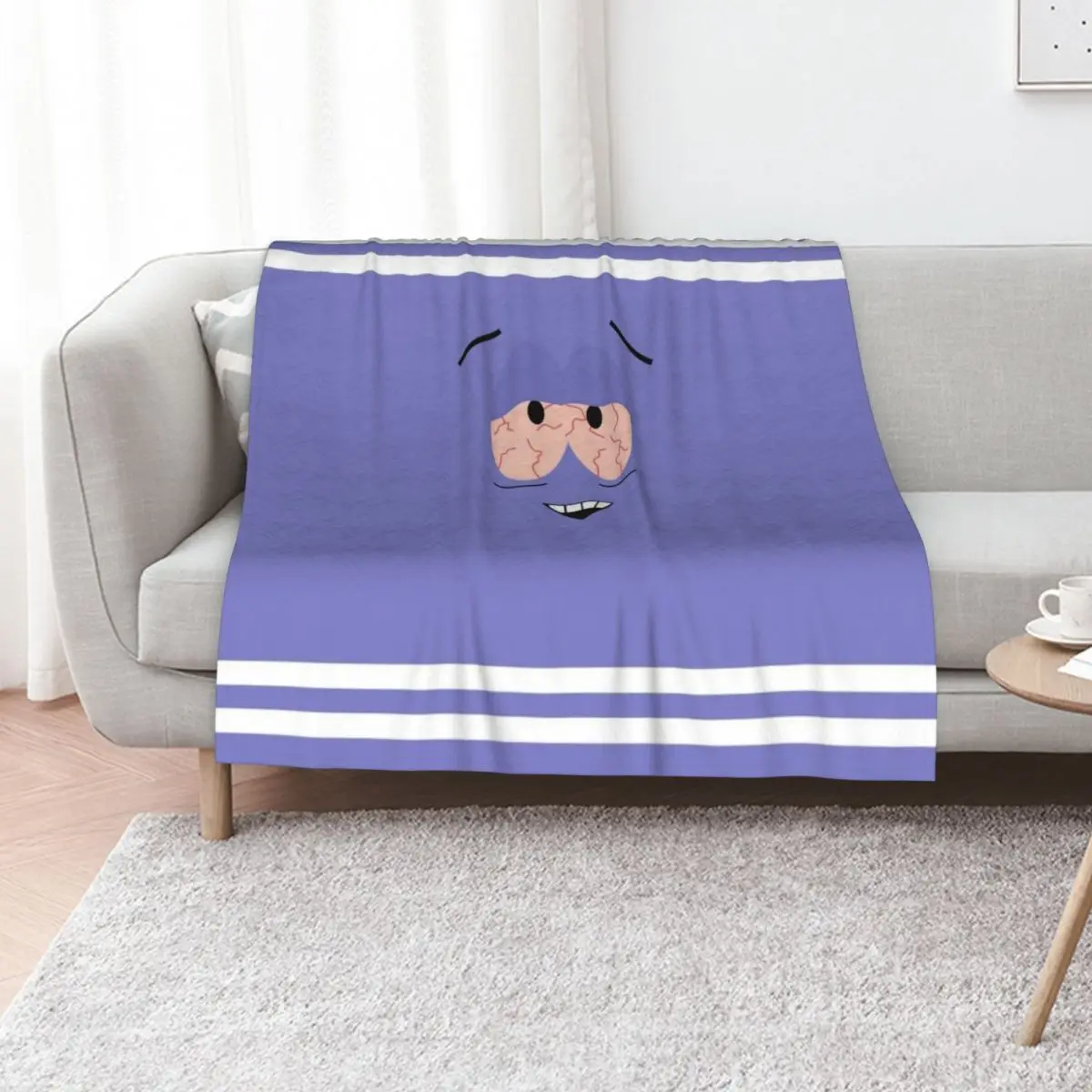 

TOWELIE Throw Blanket Thin Moving Bed linens Plaid Blankets