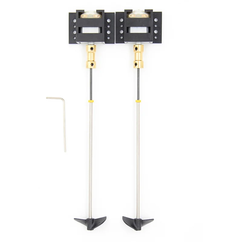 ABZV-Motors RC Boat Parts Drive Set 130 Kit Includes Motor+Motor Seat+Copper Coupling+15CM Shaft+Propellers