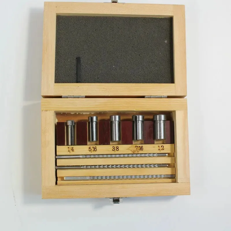 9-piece set of imperial keyway pusher set HSS American keyway broach set