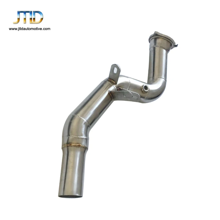 JTLD China Factory Performance Exhaust Downpipe with Heat Shield for JAGUAR XE 2.0T