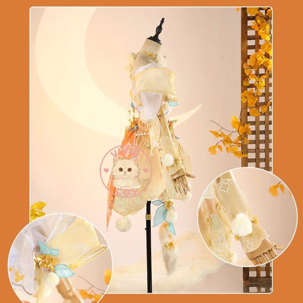 Игра Naraka: Bladepoint, карнавальный костюм, аниме Feria Shen, милое платье для ролевых игр, комплект одежды для женщин, Comic Con, вечеринка на Хэллоуин