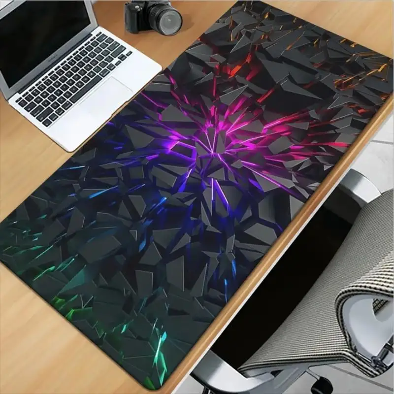 Hexagonal Gaming Mouse Mat Rubber Non Slip Base Smooth Desktop Table Pad Gamer Computer Keyboard Office Home Table Decoration