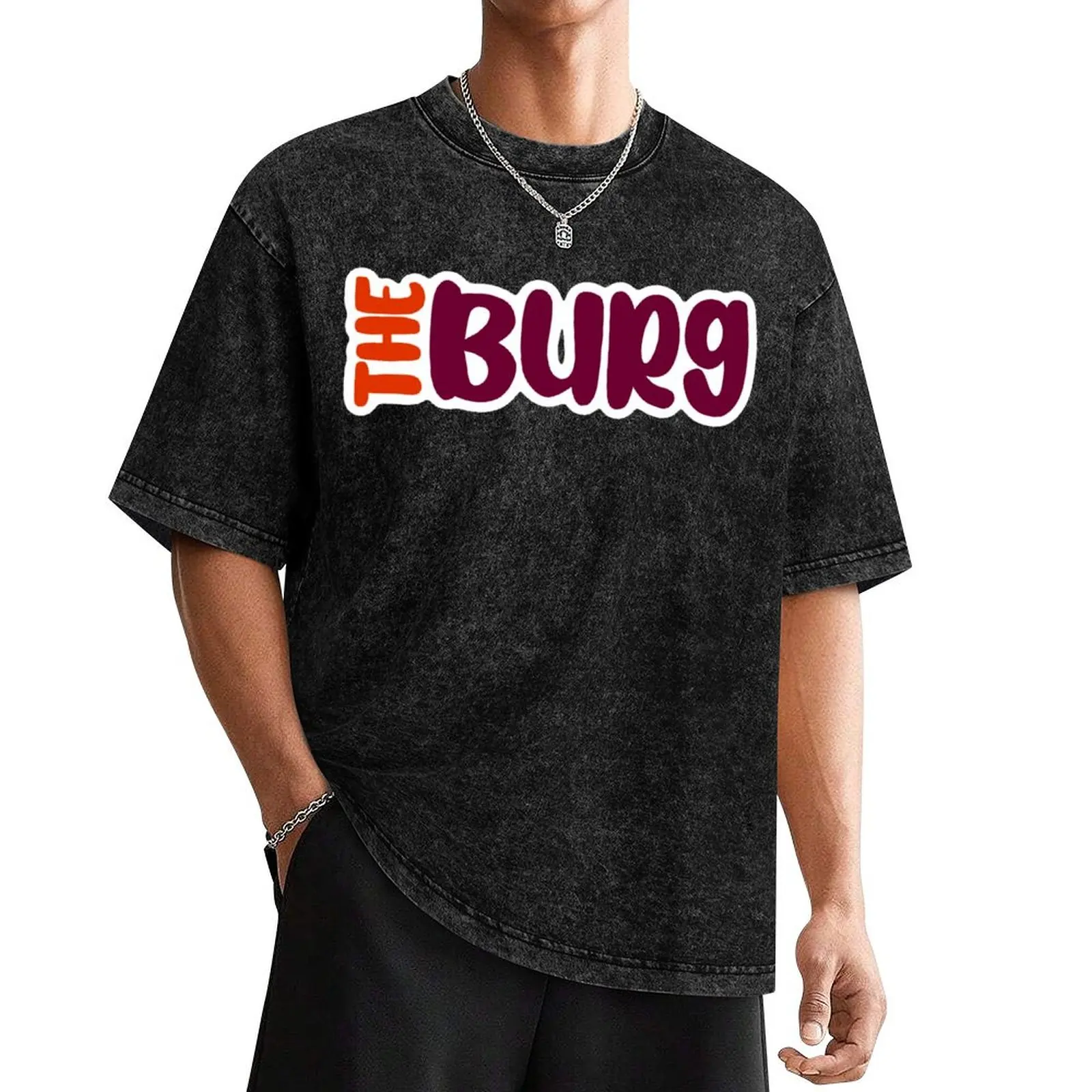 The Burg T-Shirt Short sleeve tee graphic t shirts boys whites shirts graphic tee men