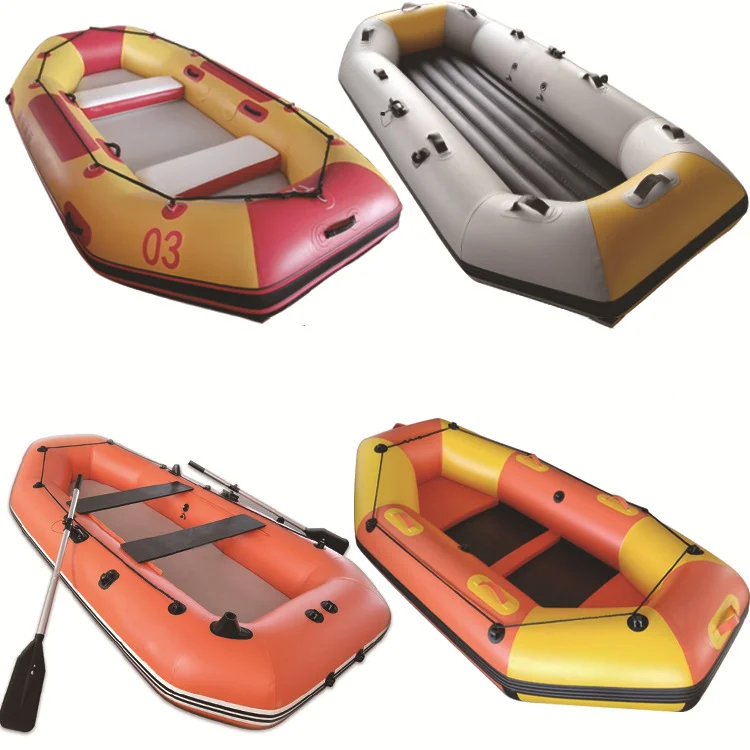 

Customized Wholesale Inflatable Water Sports Inflatable Boat Water Play Rowboat Raft Boat