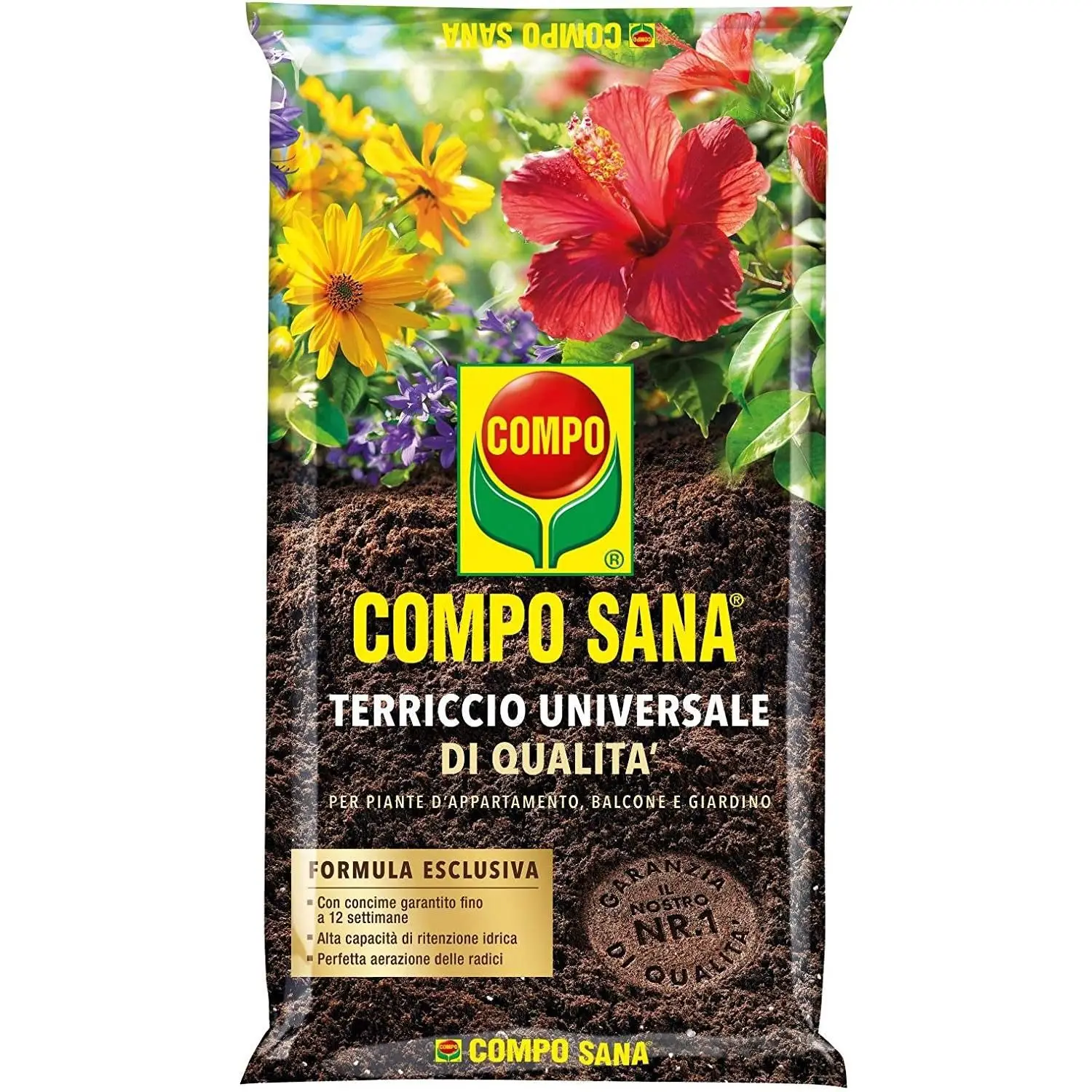 Compo sana-5, 10, 25, 40 litre pack quality Universal substrate for garden flower plants with compost