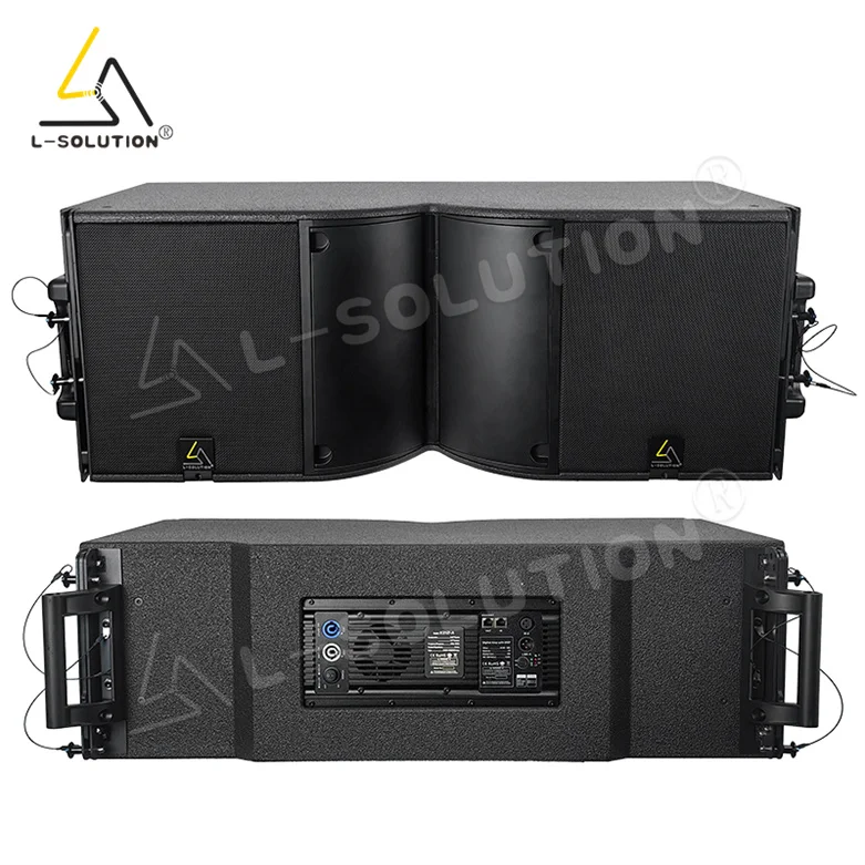 K212-A Active Dual 12 Inch Two Way Line Array Speakers Powerful DJ Outdoor Loudspeakers Sound System Line Array Speaker