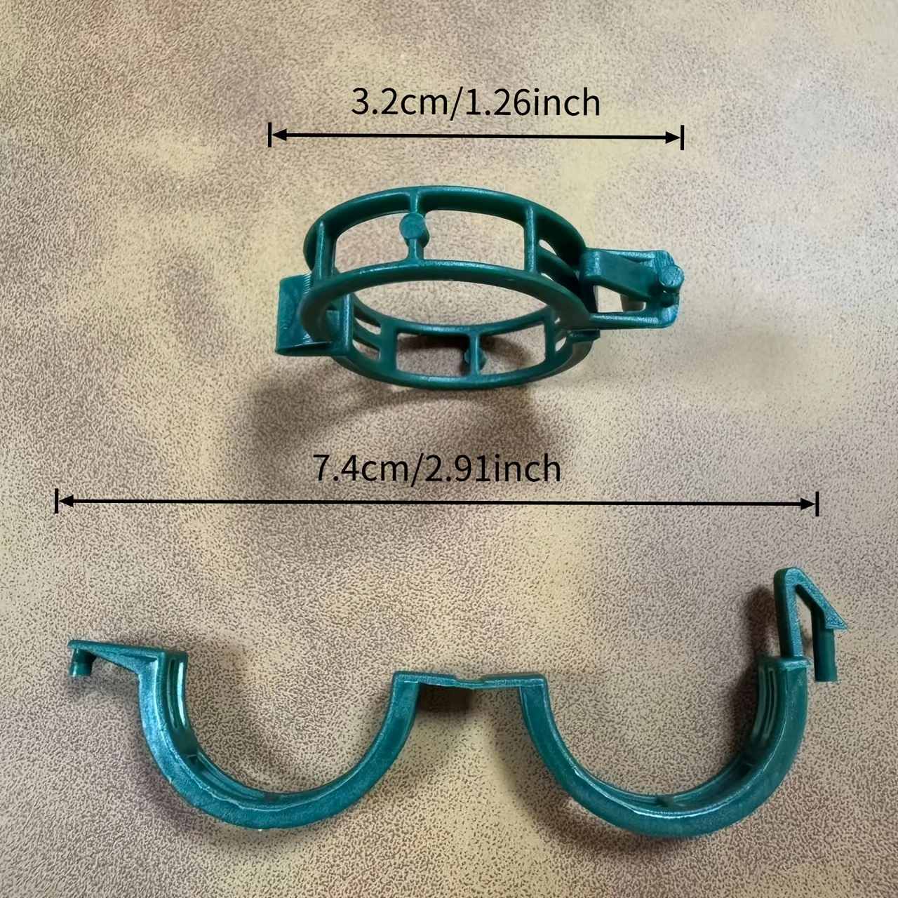 220Pcs Reusable Garden Tomato Clips Plastic Plant Vine Support Clips For Climbing Vegetable Grape Vines Hold Plants Straight Hea