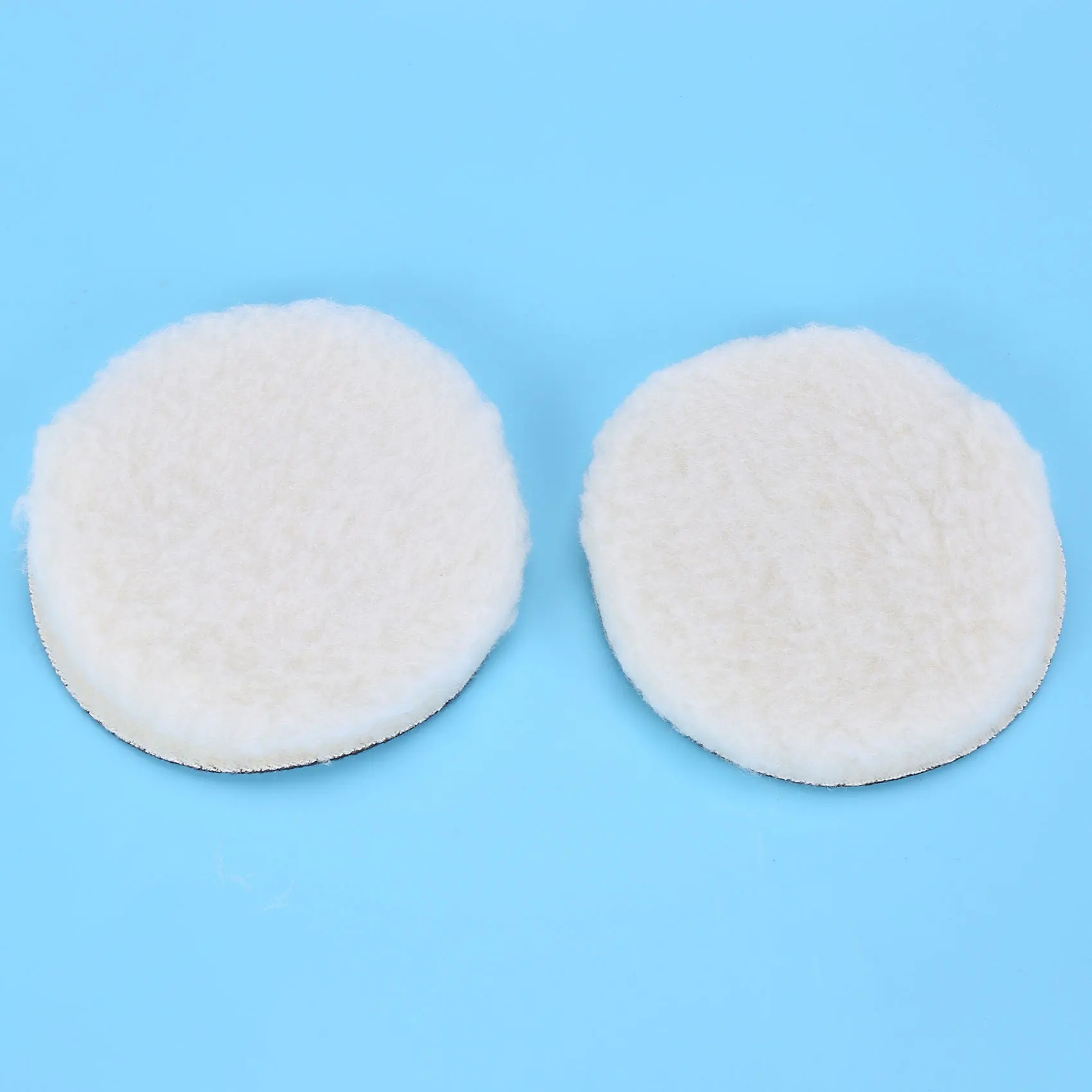 10 Pcs 125 Mm Car Polishing Pad 5 Inch Inch Polish Waxing Pads Wool Polisher Bonnet Car Paint Care Wool Polishing Pad