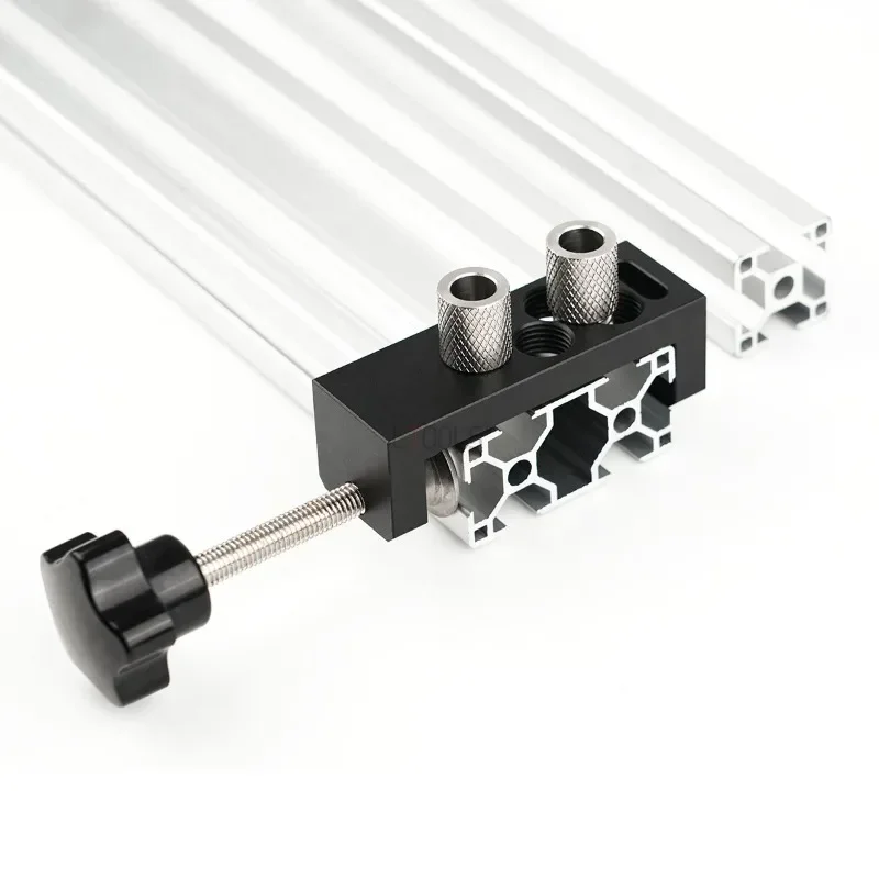 Aluminum Profile Drilling Jig For 20/30/40 Series - Universal DIY Tool For Accurate Hole Punching And Countersinking Guide Tools