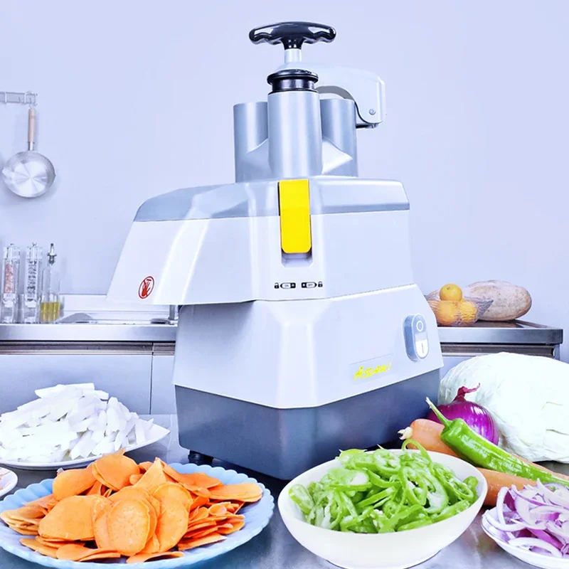 

Desktop Automatic Food Vegetable Cutting Machine Home Commercial Potato Carrot Ginger Slicer Shred Machine