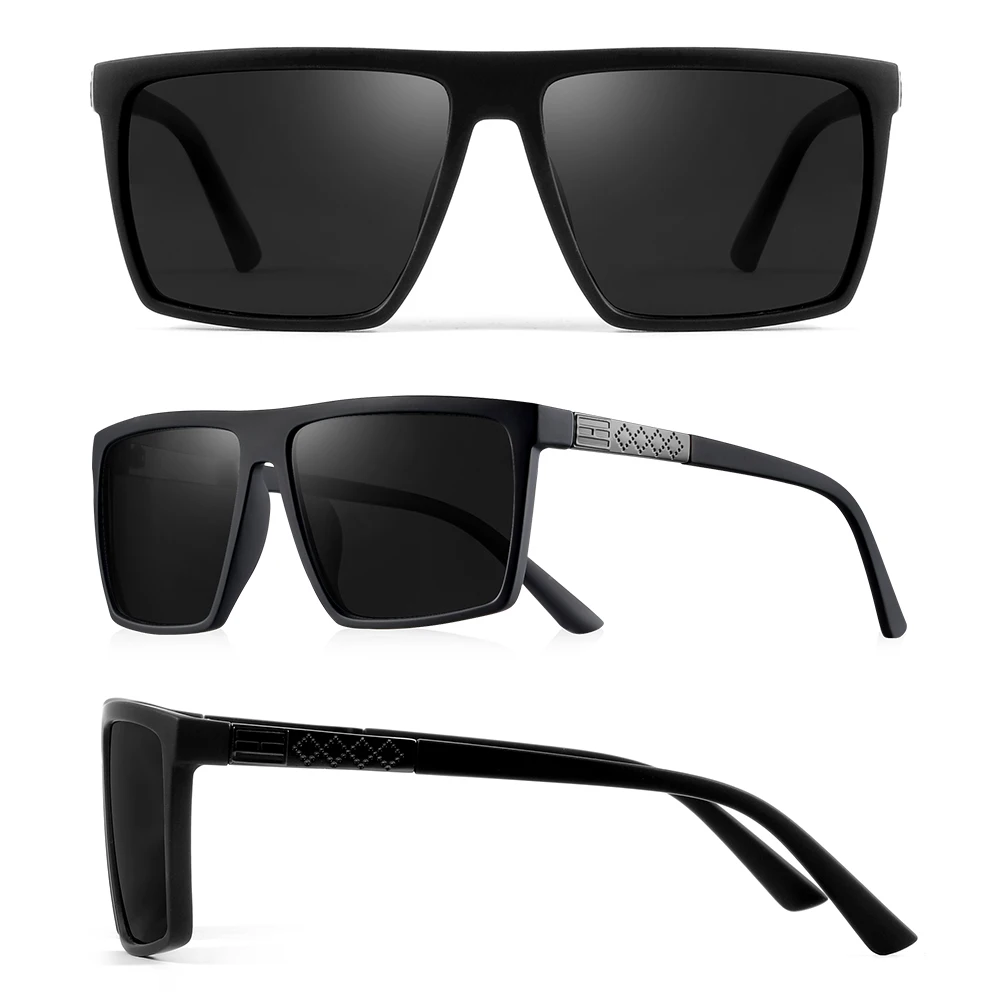 CRIXALIS Classics Square Polarized Sunglasses Men Anti-glare Outdoor Driving Sun Glasses Male Fashoin Beach Shades UV Protection