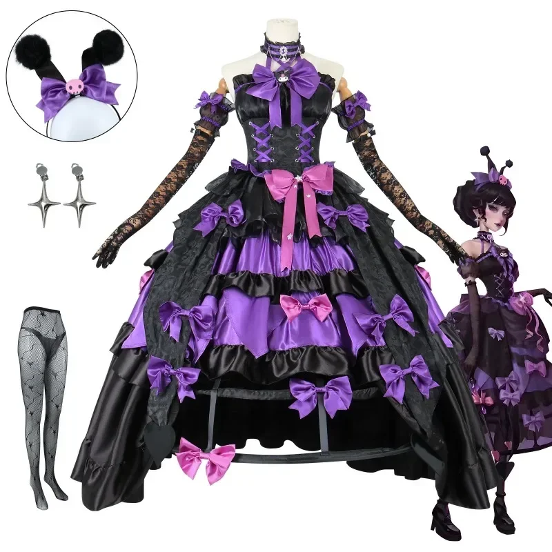 Bloody Queen Mary Cosplay Game Identity Bloody Queen Cosplay Costume Party Uniform Lolita Dress Carnival Anime Role Play Suits