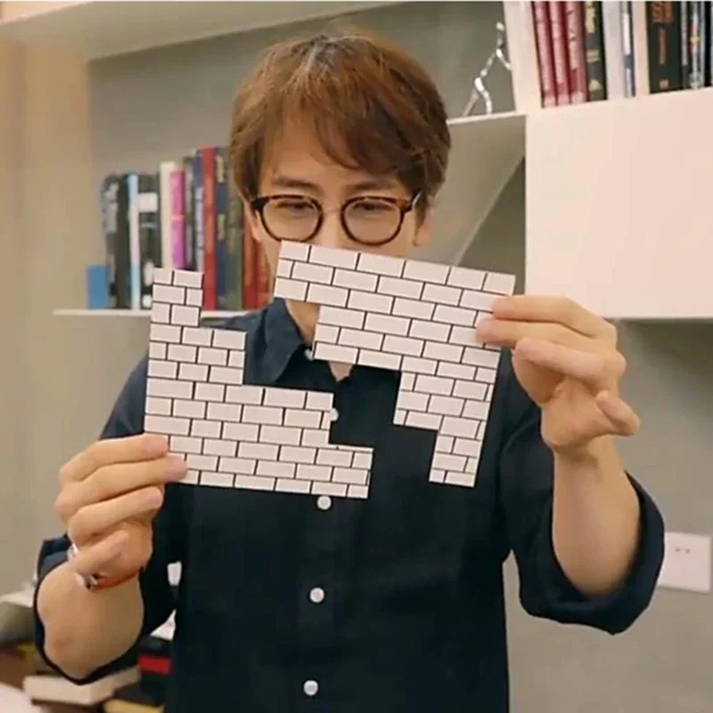 

Головоломка Кирпичная стена Волшебный трюк Трюк Крупным планом Визуальная иллюзия Легкая волшебная игрушка Забавный уличный бар Магия Опора для фокусников