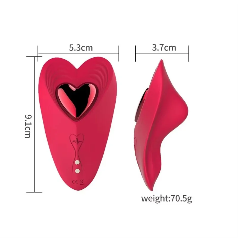 Vibromasseur de culotte portable pour adultes, œuf vibrant, stimulateur de clitoris, masseur vaginal, jouet sexuel féminin, mastjaune