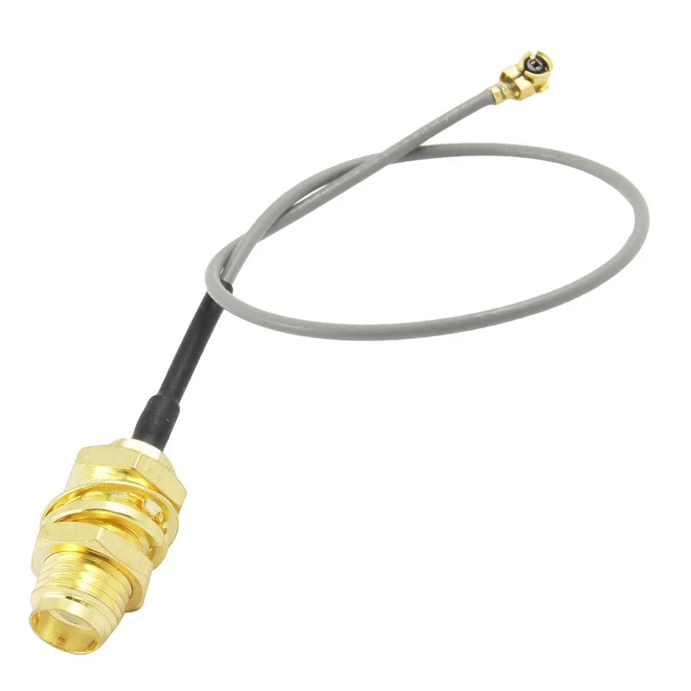 SODIAL(R) U.FL IPX naar SMA vrouwelijke pigtail-kabel 1,13 mm voor wifi-netwerk