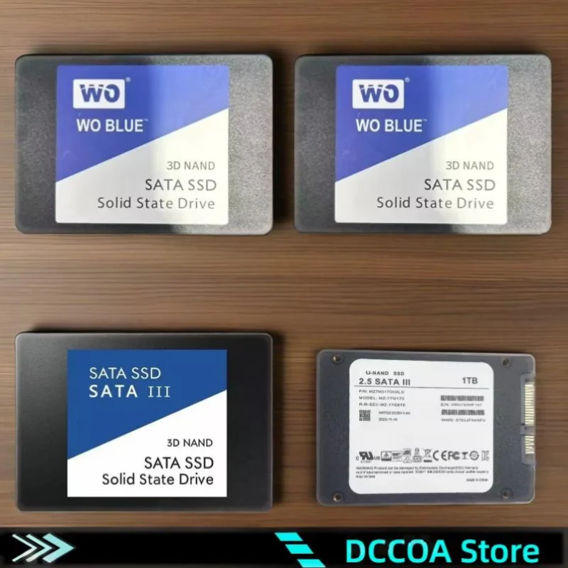 1Pcs 10*7CM Computer Solid State Drive SSD Drive 1TB 2TB 4TB Disk Internal Hard Drive For Laptop Computer