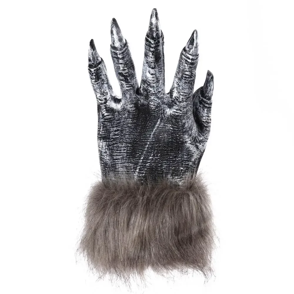 Horror Werwolf Handschuhe Krallen Tier Wolf Bühne Cosplay Fantasy Kostüm Zubehör Männer Rollenspiel Fantasia Requisiten Party Dekor