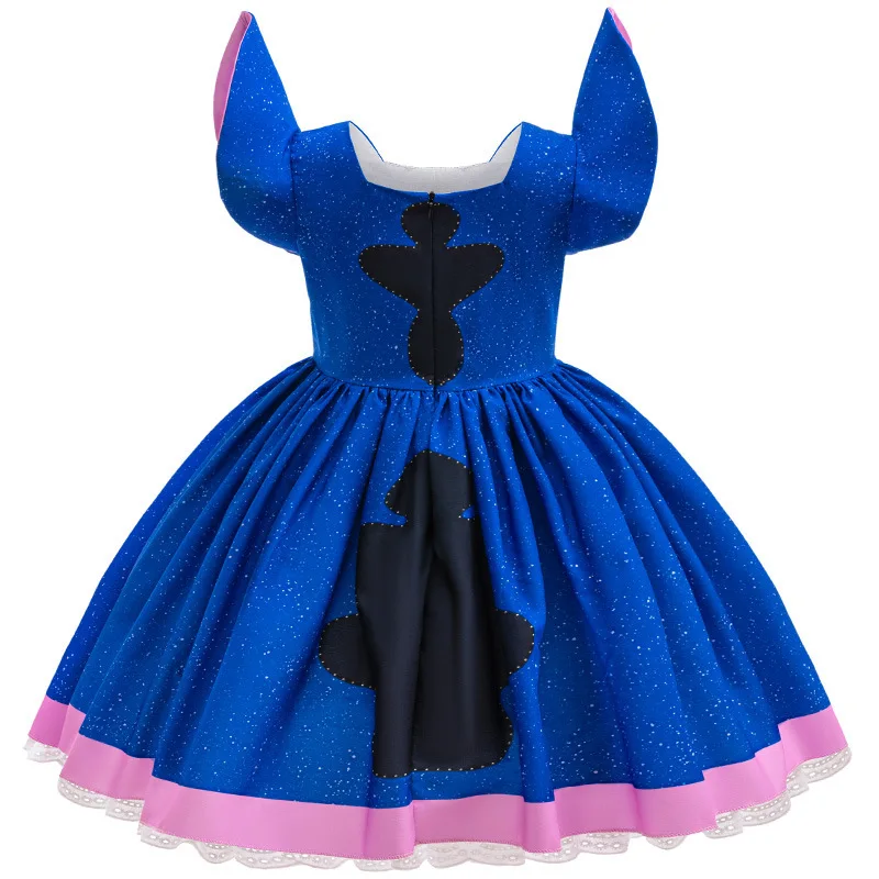 Girls' Stitch Cosplay Dress in Disney Movie Style 4