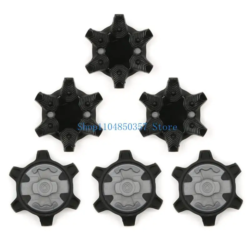 

Golf Spikes Replacements, 14Pcs Replacements Golf Shoe Spikes Golf Shoe Part Set with Tractions Stability and Comforting