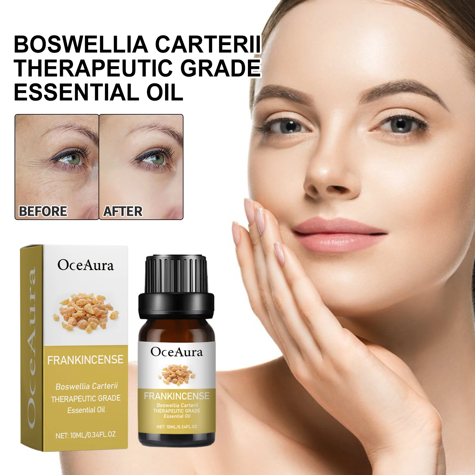 

OceAura Natural Plant Essential Oils Hydrate Moisturize Refreshing Non Greasy Tender Fade Fine Lines Tighten Protect The Skin