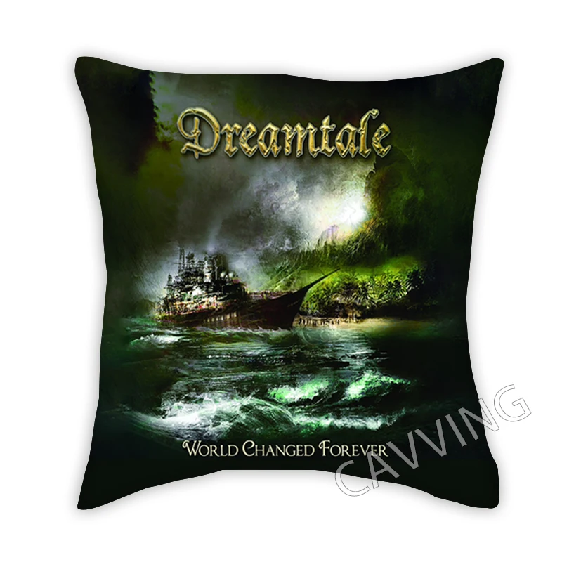 

Dreamtale Rock 3D Printed Polyester Decorative Pillowcases Throw Pillow Cover Square Zipper Cases Fans Gifts Home Decor