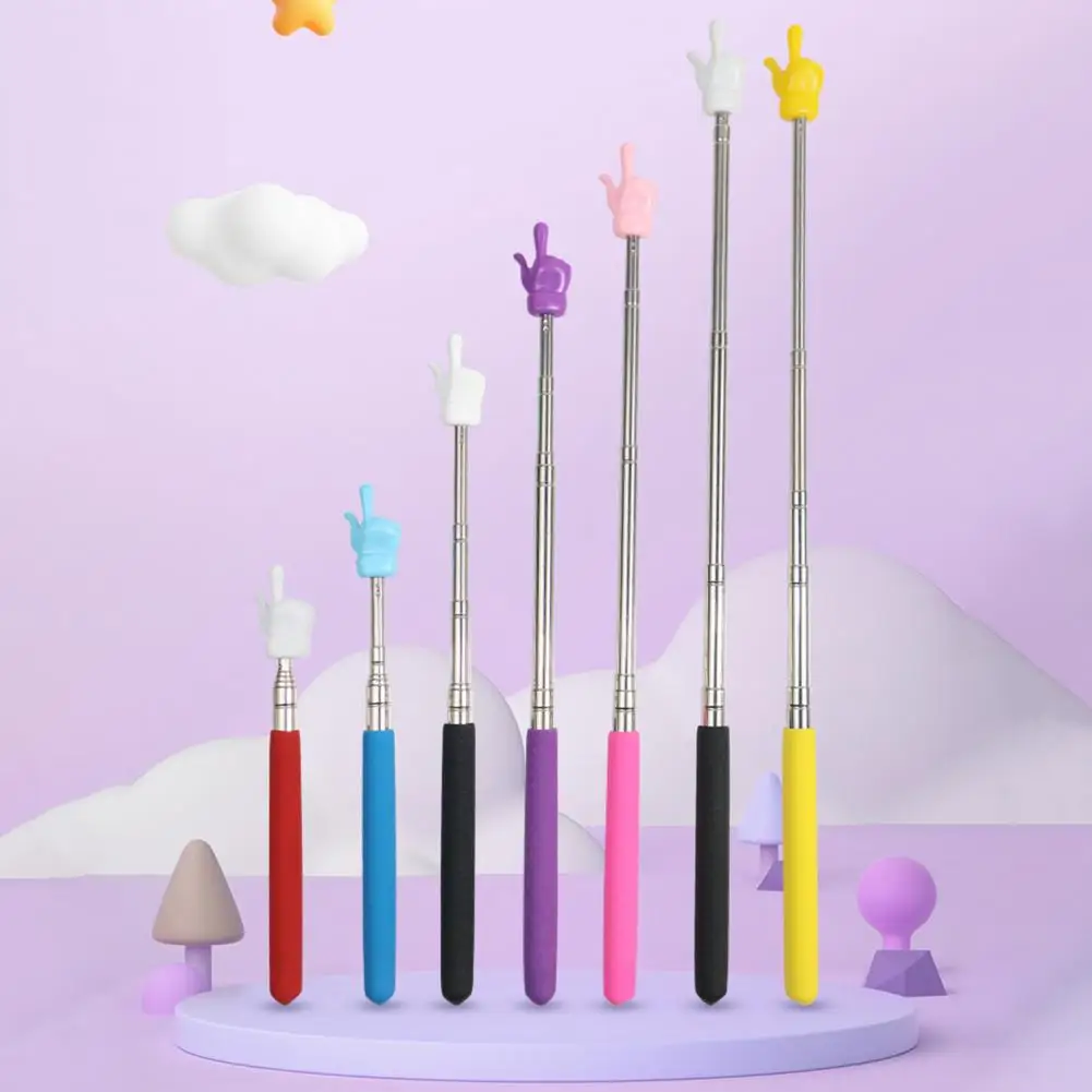 Sturdy Flexible Wide Applications Classroom Extendable Pointing Sticks Lightweight Classroom Pointers Classroom Supplies