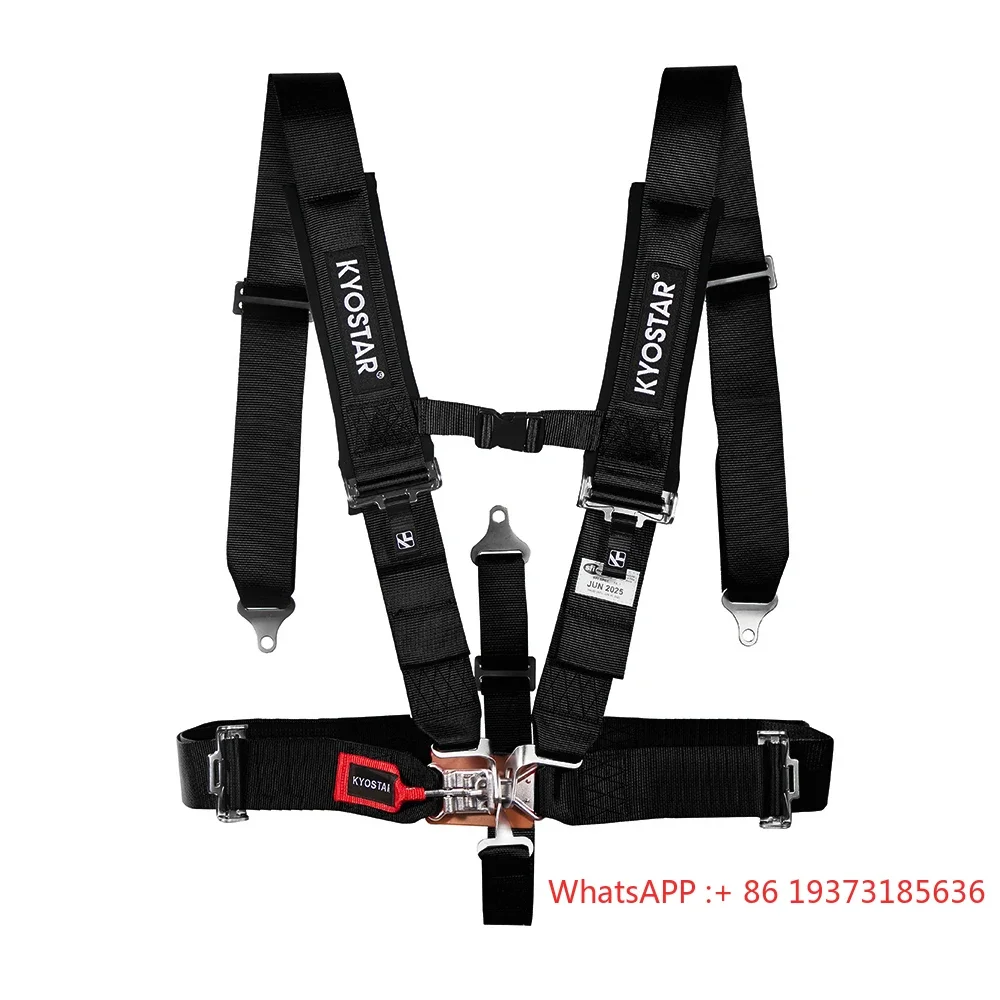 

4 5 6 Point Racing For Rally Universal Safety Adjustable Tongue Seatbelt Custom Logo Ajustable Seat Belt