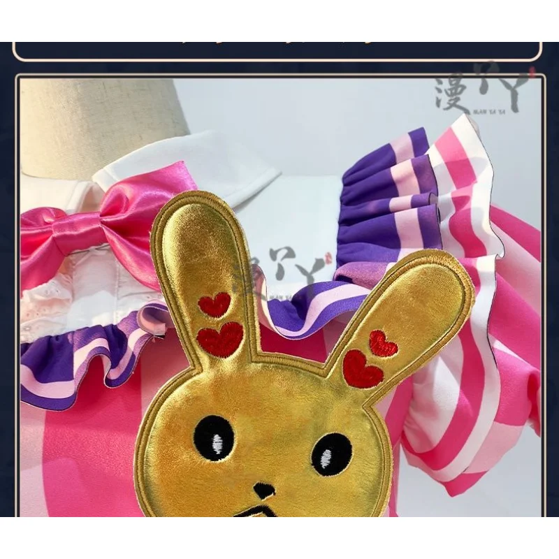 

Manaka Laala Cosplay Costume Anime Pripara Little Idol Lolita Dress Halloween Party Girl Sweet Uniform Accessories Prop Set