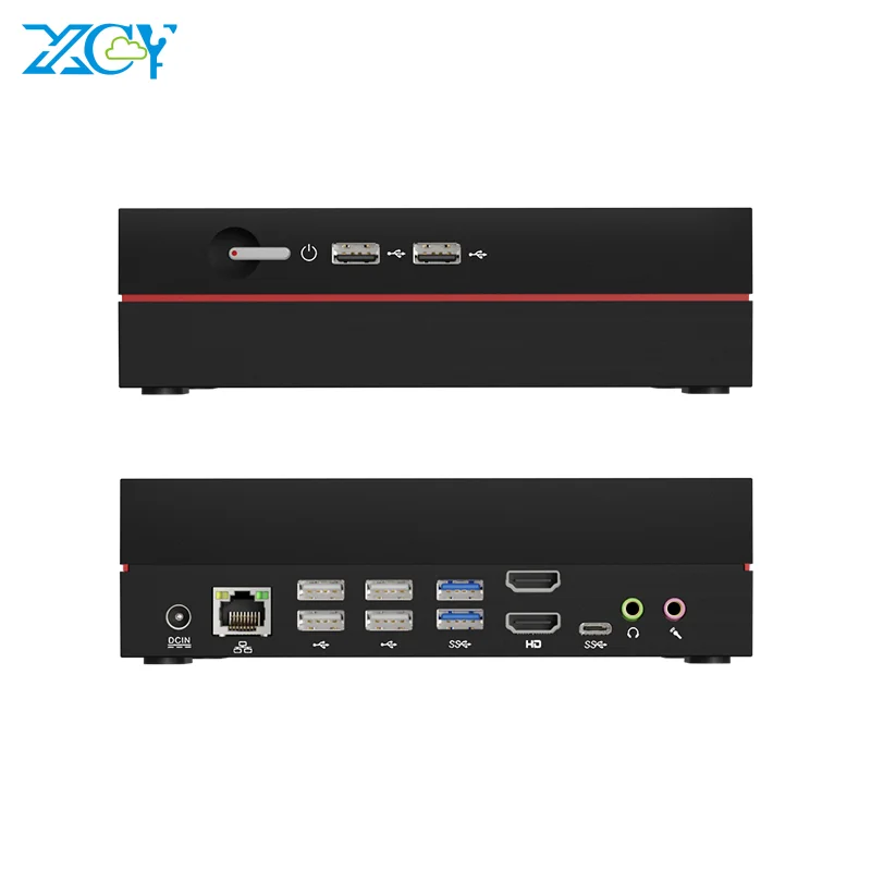 

XCY Mini PC Discrete Graphics 4G i7-12650H 3 4K@60Hz Display Dual DDR4 32GB M.2 SSD 1TB SIM 4G LTE Office Desktop Compute