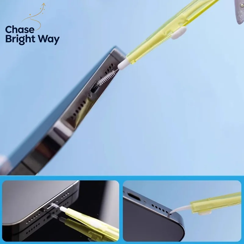 1/3/5pc Retractable Cleaner Kit for Phone Phone Speaker Earphone Cleaning Brush Mobile Phone Cleaning Kits