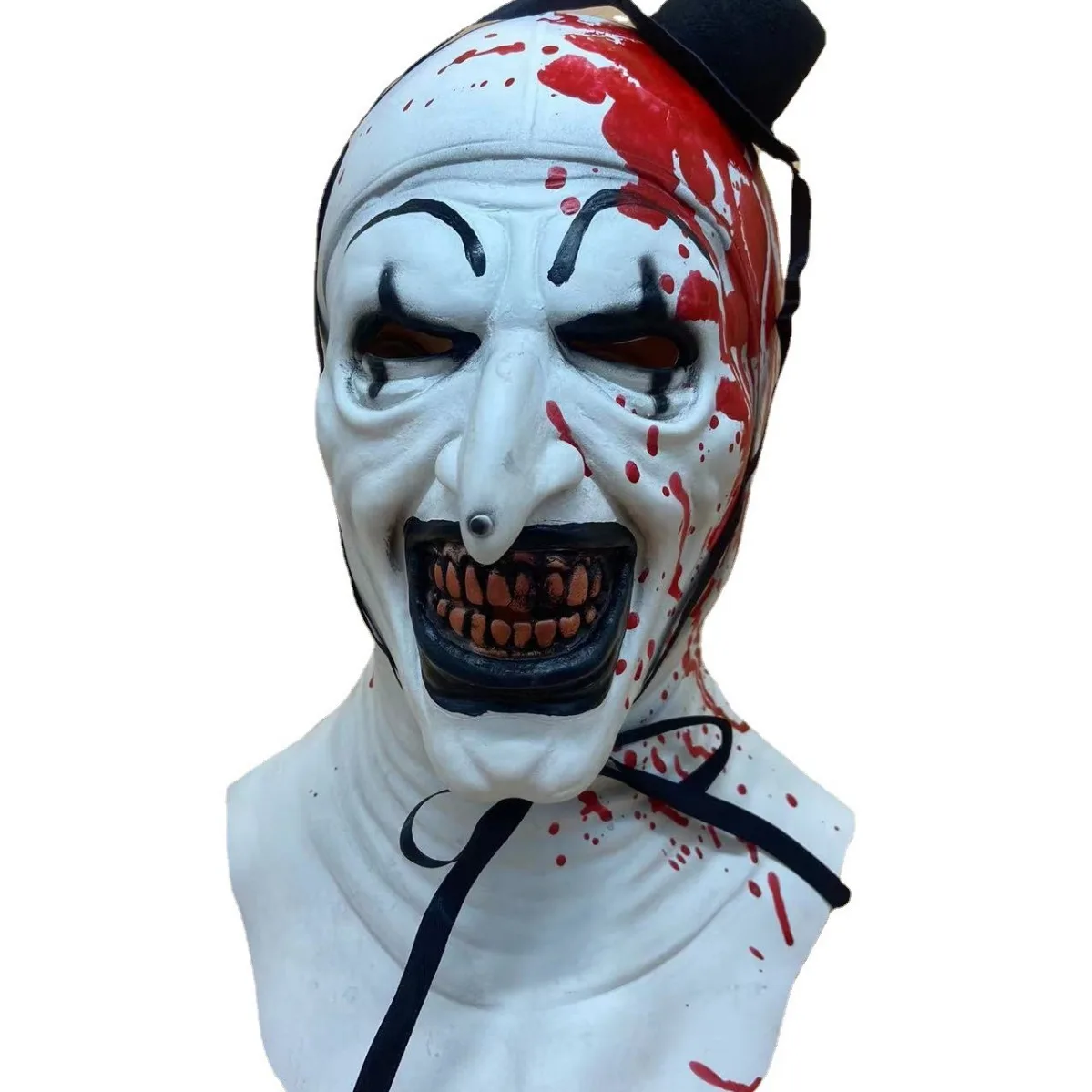 Clown Mask Hood Halloween Costume Party Horror Props Cos Halloween Costume