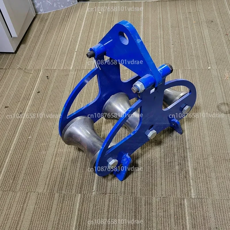 Cable Pay-off Pulley; Cable Trolley with Left and Right Dual Wheels; New Type of Reinforced Steel Wheels
