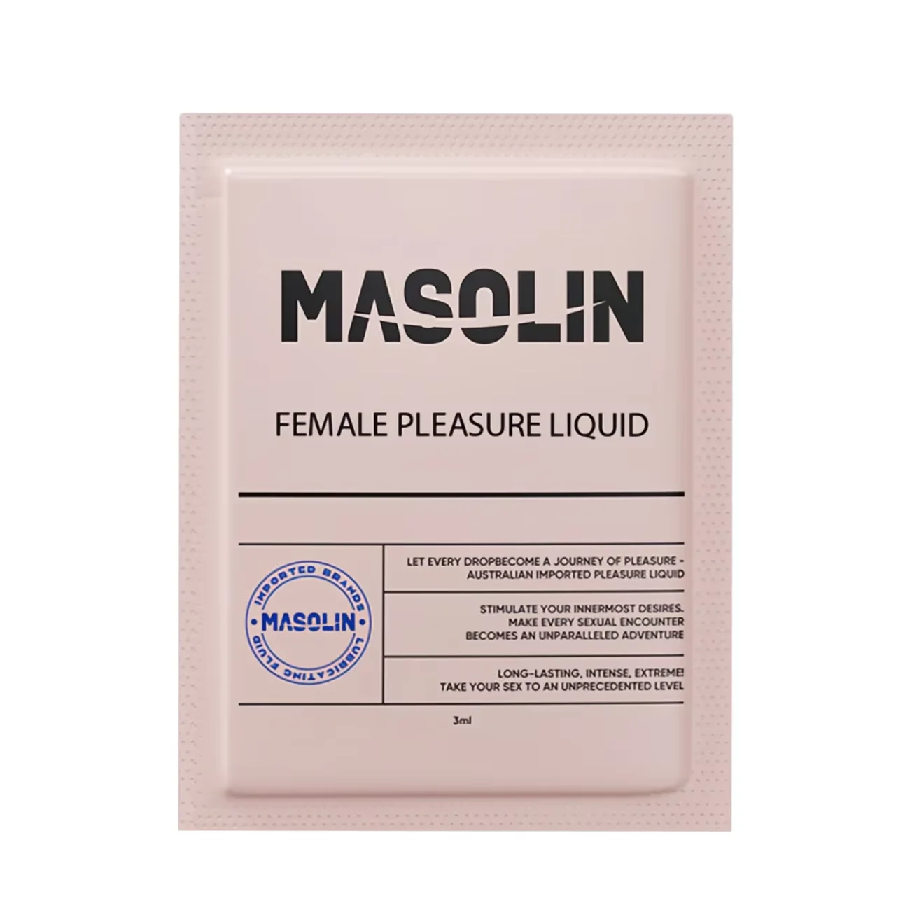 Female Water Soluble Lubricant 3ml Bag Lube Gay Couple Orgasm Liquid Men and Women Adult Products Climax Body Sex Fast Orgasm