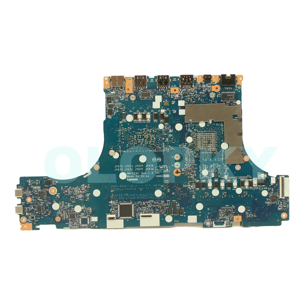 NM-E231 For Lenovo 5 Pro 16IAH7H Y9000P Laptop Motherboard With I5-12500 I7-12700 I9-12900 CPU RTX3060/3070/3070Ti 5B21D72015